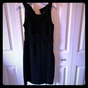 Black cocktail dress